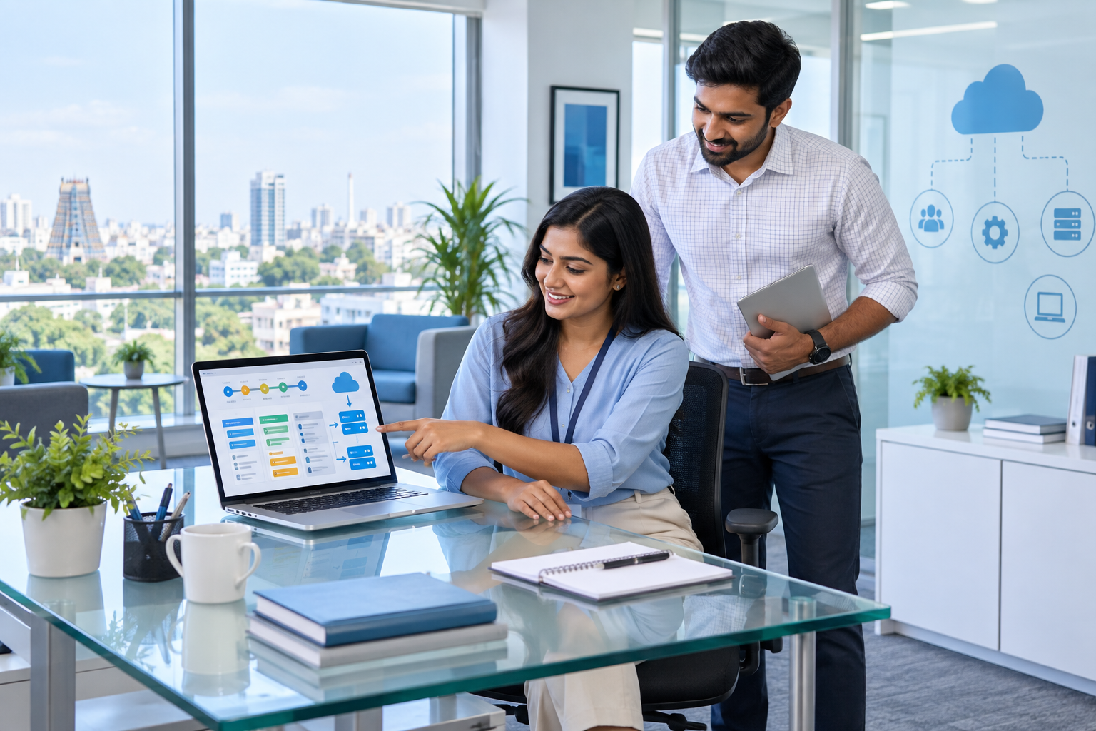 IT services team planning delivery options for Azure product development